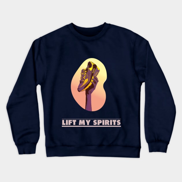 lift my air max Crewneck Sweatshirt by itsabdel